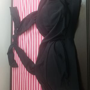 Avenue Black Bikini Top NWT